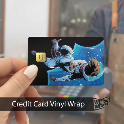 Cosmo The Space Dog | NFC Key Card Wrap - Tesla Emblems