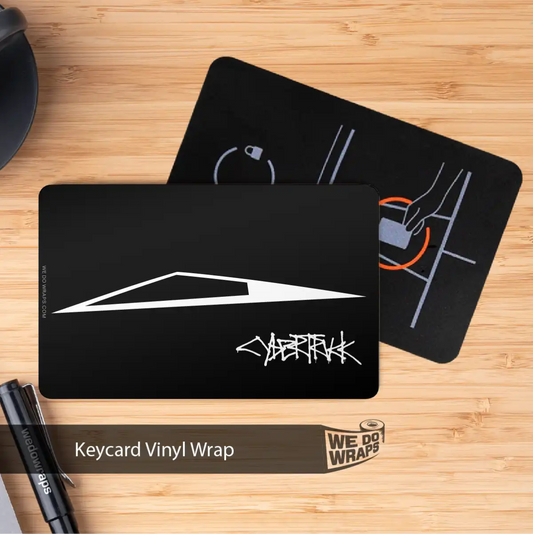 Cybertruck Profile Logo Tesla Keycard Decal - Tesla Emblems