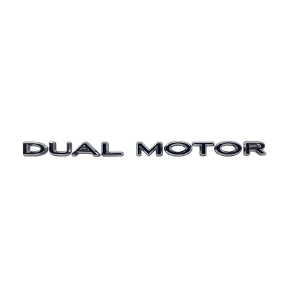 Dual Motor Emblem Color Overlay Decals - Tesla Emblems