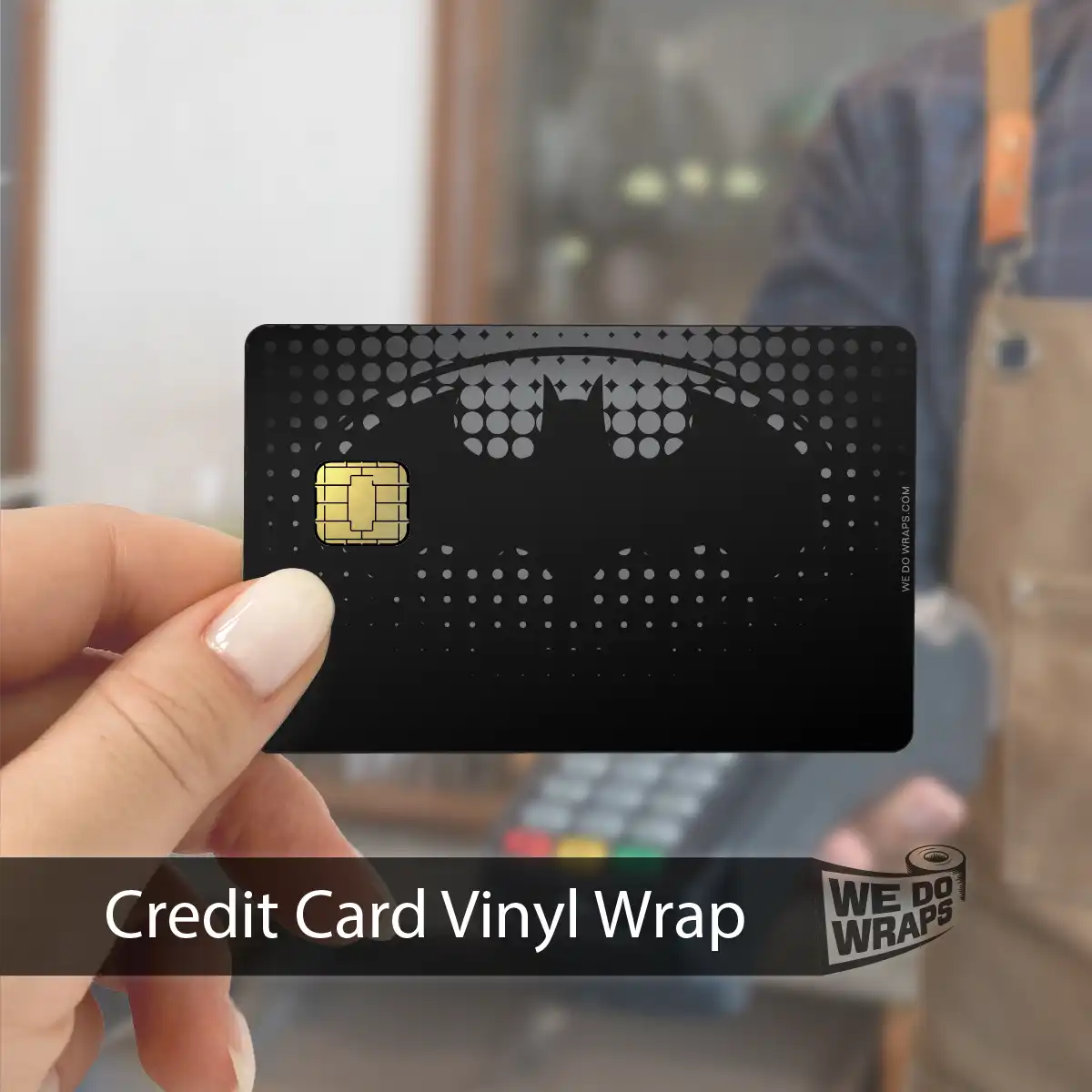 Dark Knight | NFC Key Card Wrap - Tesla Emblems