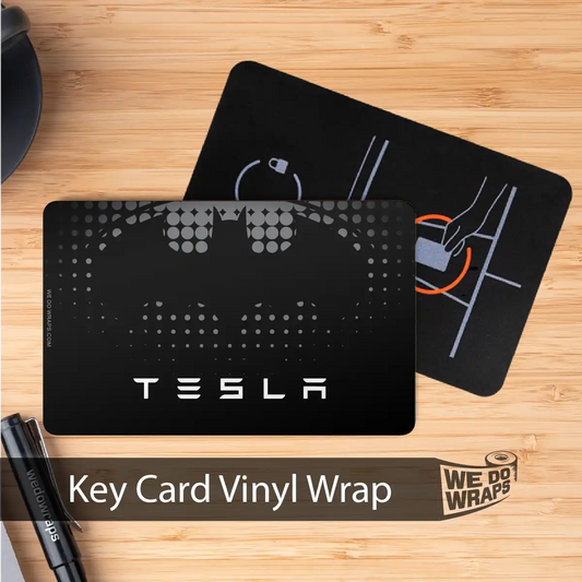 Dark Knight | NFC Key Card Wrap - Tesla Emblems