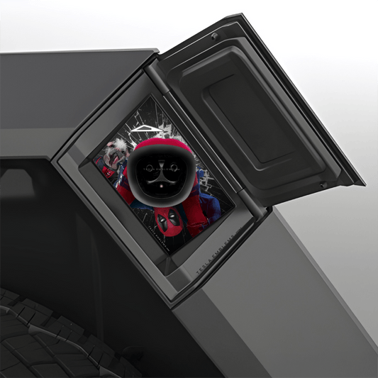 Deadpool Cheeky Charging Charge Port Wrap - Tesla Emblems