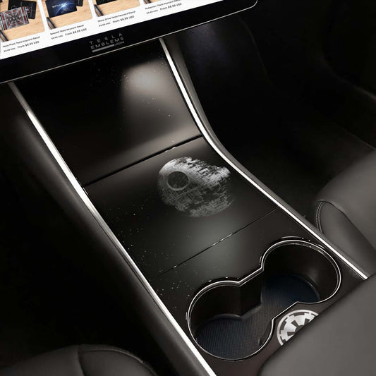 Space Station | Tesla Center Console Wrap Kit | Model Y ’19-20 - Tesla Emblems