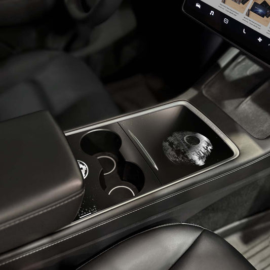 Space Station | Tesla Center Console Wrap Kit | Model Y '21-25 - Tesla Emblems