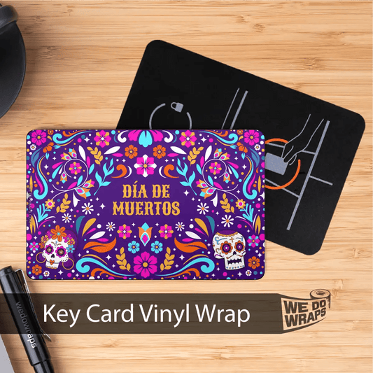 Día de Muertos | NFC Key Card Wrap - Tesla Emblems