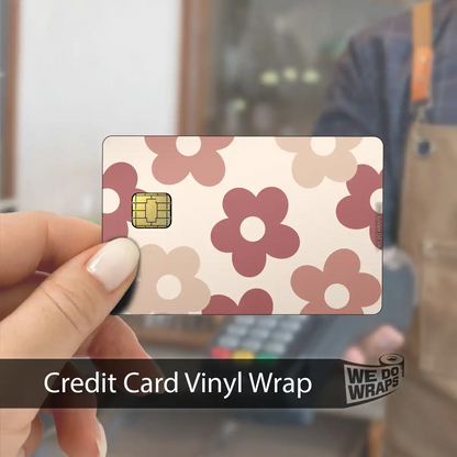 Ditsy Daisy | NFC Key Card Wrap - Tesla Emblems