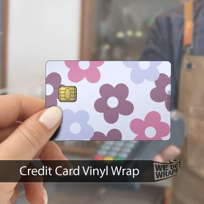 Ditsy Daisy | NFC Key Card Wrap - Tesla Emblems
