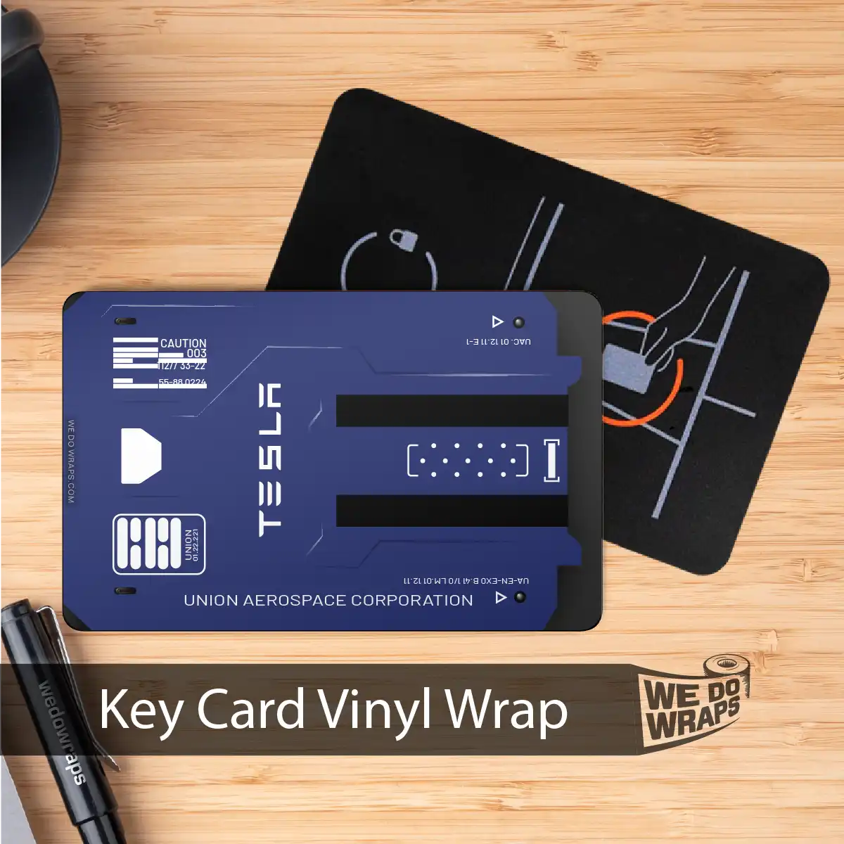 UAC Key | NFC Key Card Wrap – Tesla Emblems