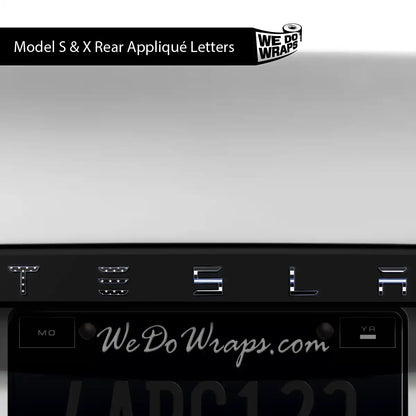 First Responders EMS Tesla Emblem Decals (Front + Back) | Model X - Tesla Emblems