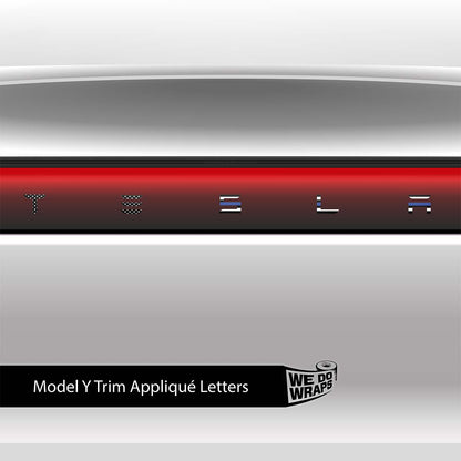 First Responders Law Enforcement Tesla Emblem Decals (Front + Back) | Model Y - Tesla Emblems