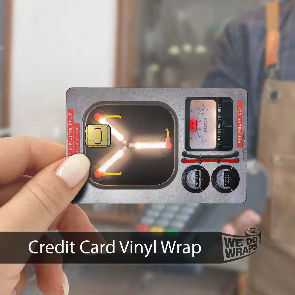 Flux Capacitor | NFC Key Card Wrap - Tesla Emblems