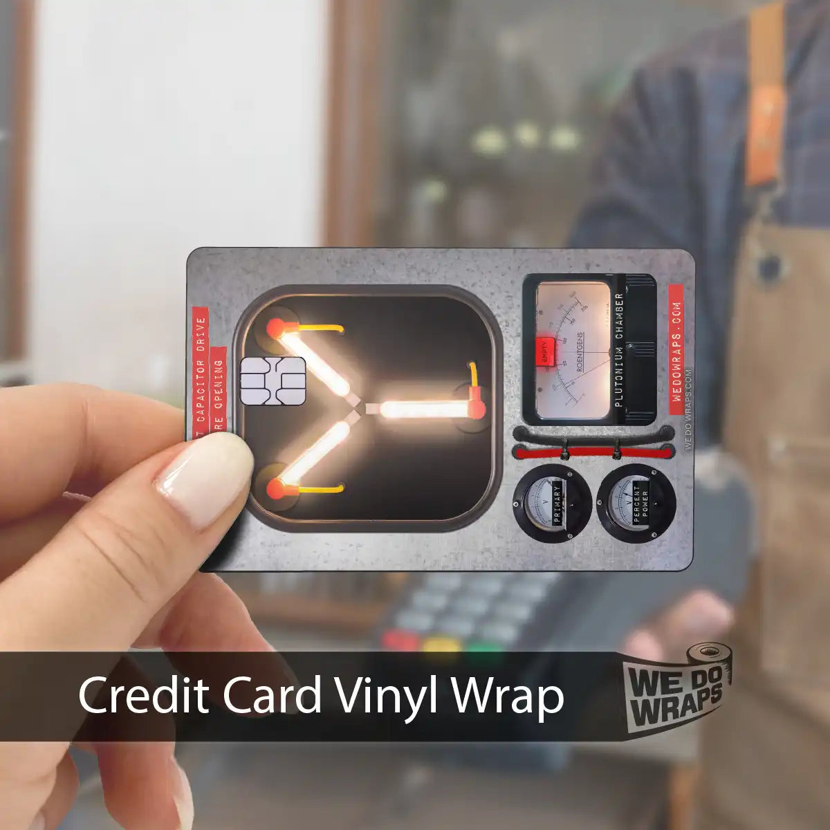 Flux Capacitor | NFC Key Card Wrap - Tesla Emblems