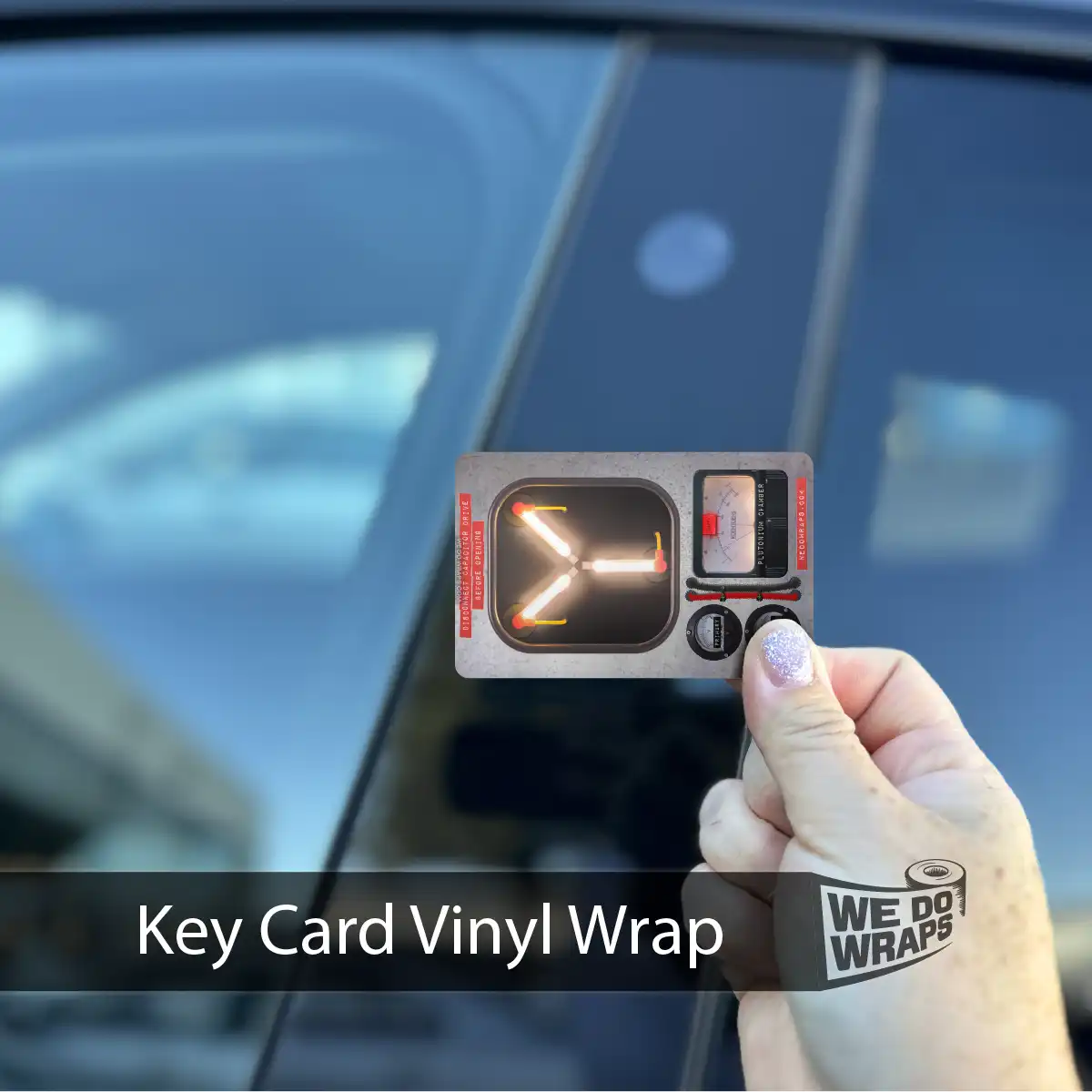 Flux Capacitor | NFC Key Card Wrap - Tesla Emblems