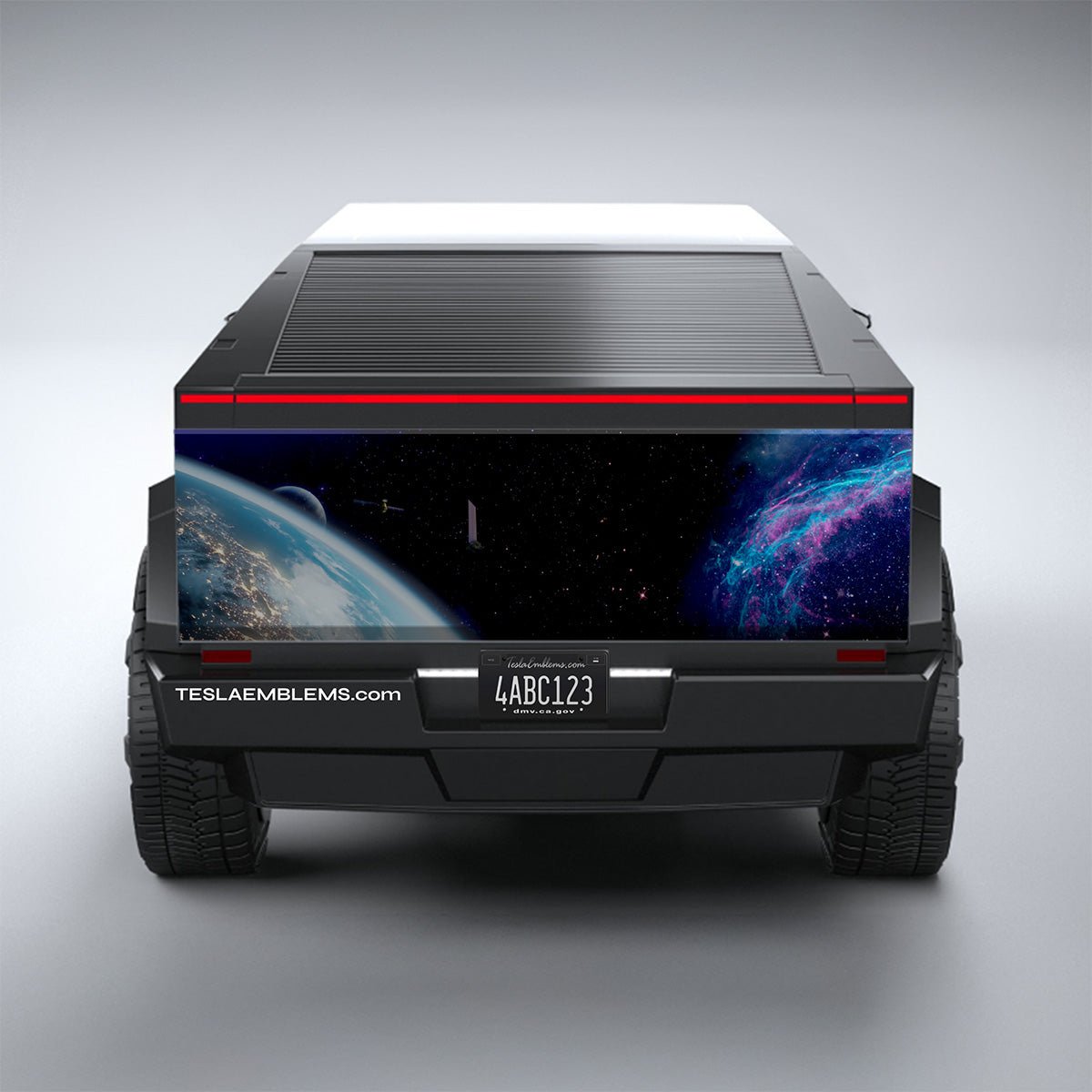 CyberSpace - Tesla Cybertruck DIY Precut Kit - Tesla Emblems