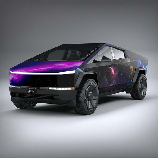 CyberSpace - Tesla Cybertruck DIY Precut Kit - Tesla Emblems