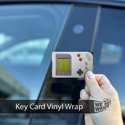 Game Console | NFC Key Card Wrap - Tesla Emblems