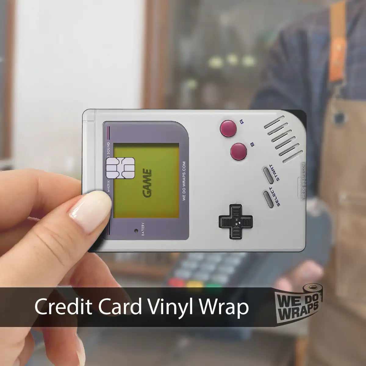 Gameboy | NFC Key Card Wrap - Tesla Emblems