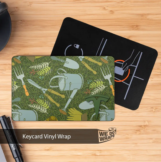 Gardening Tesla Keycard Decal - Tesla Emblems