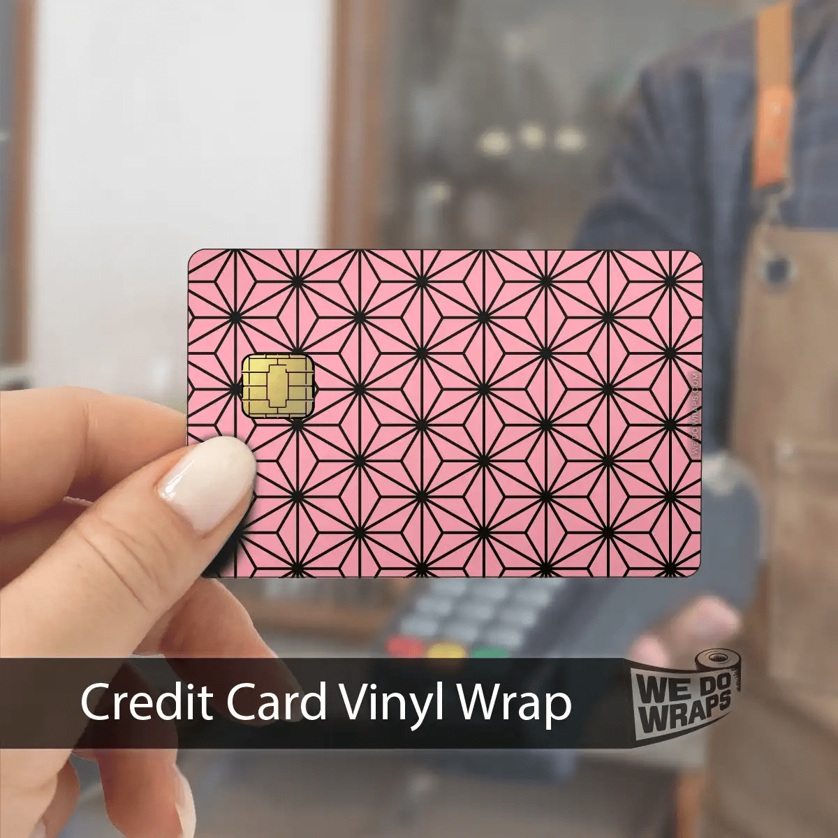 Geometric Hex | NFC Key Card Wrap - Tesla Emblems