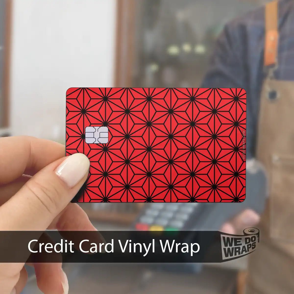 Geometric Hex | NFC Key Card Wrap - Tesla Emblems