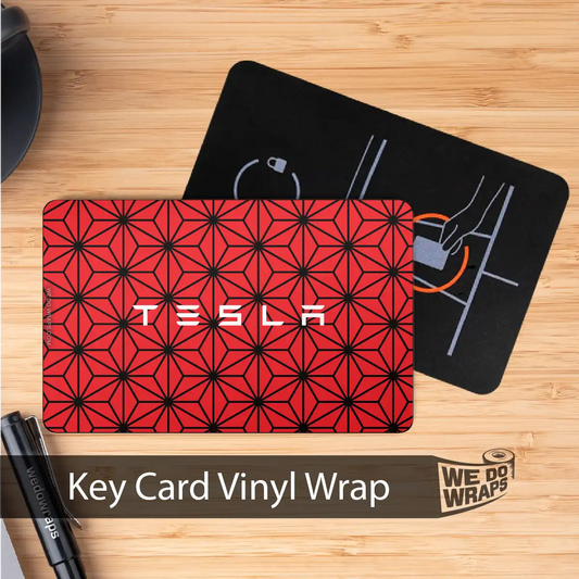 Geometric Hex | NFC Key Card Wrap - Tesla Emblems
