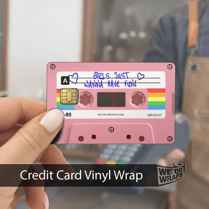 Girls Mix Tape | NFC Key Card Wrap - Tesla Emblems