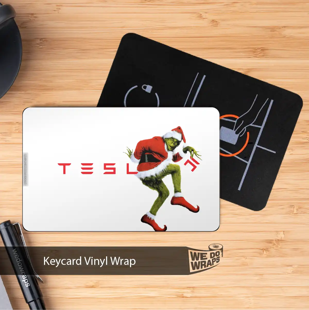 The Grinch | NFC Key Card Wrap - Tesla Emblems