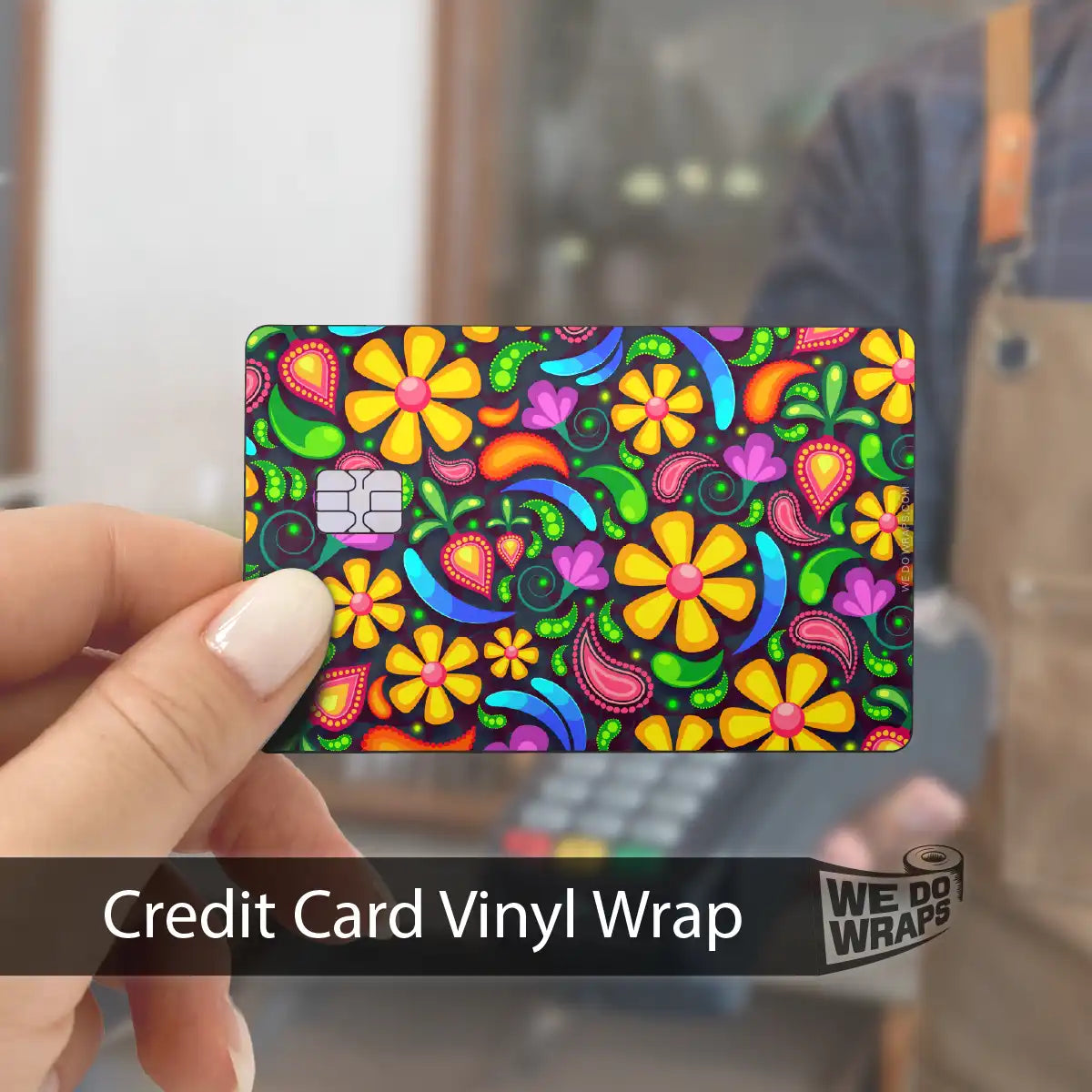 Groovy Bloom | NFC Key Card Wrap - Tesla Emblems