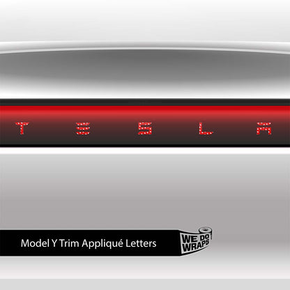 Hawaiian Tesla Emblem Decals (Front + Back) | Model Y - Tesla Emblems