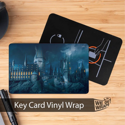 Hogwarts Castle | NFC Key Card Wrap - Tesla Emblems