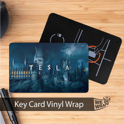 Hogwarts Castle | NFC Key Card Wrap - Tesla Emblems