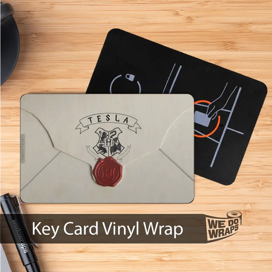 Hogwarts Letter | NFC Key Card Wrap - Tesla Emblems