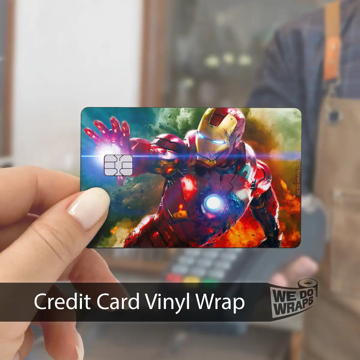 Iron Man | NFC Key Card Wrap - Tesla Emblems
