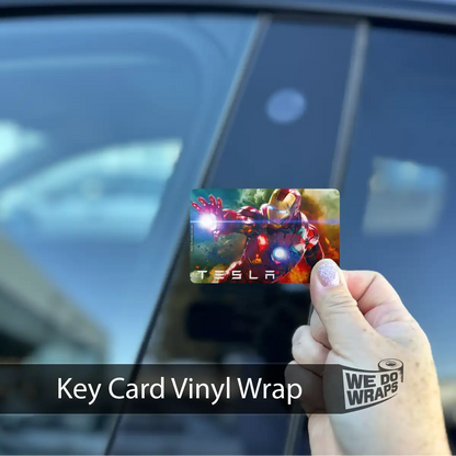 Iron Man | NFC Key Card Wrap - Tesla Emblems
