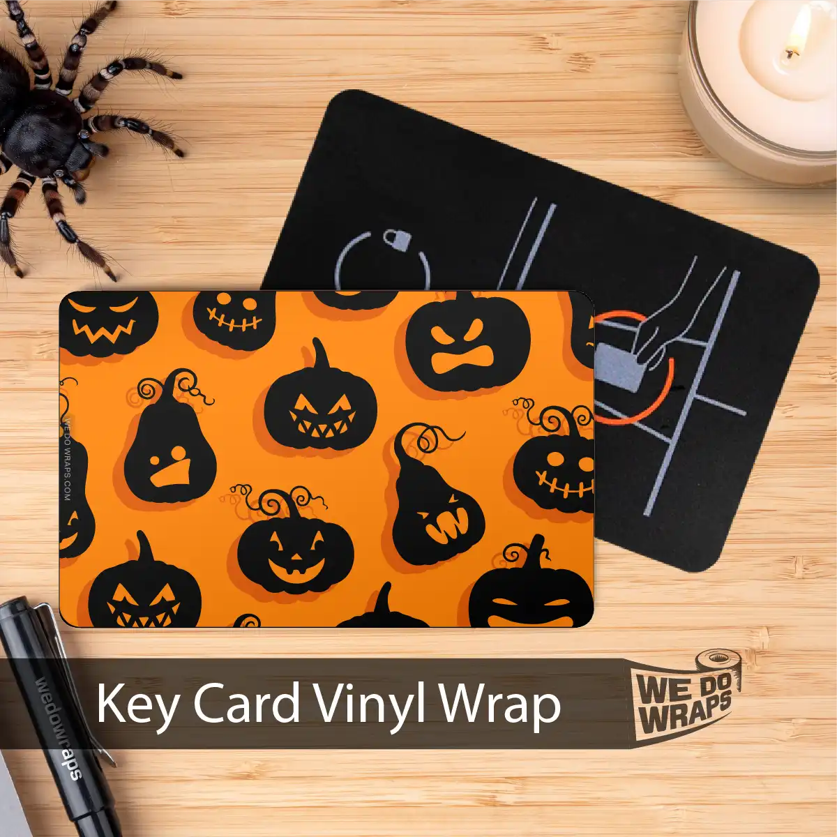 Jack-O'-Lantern | NFC Key Card Wrap