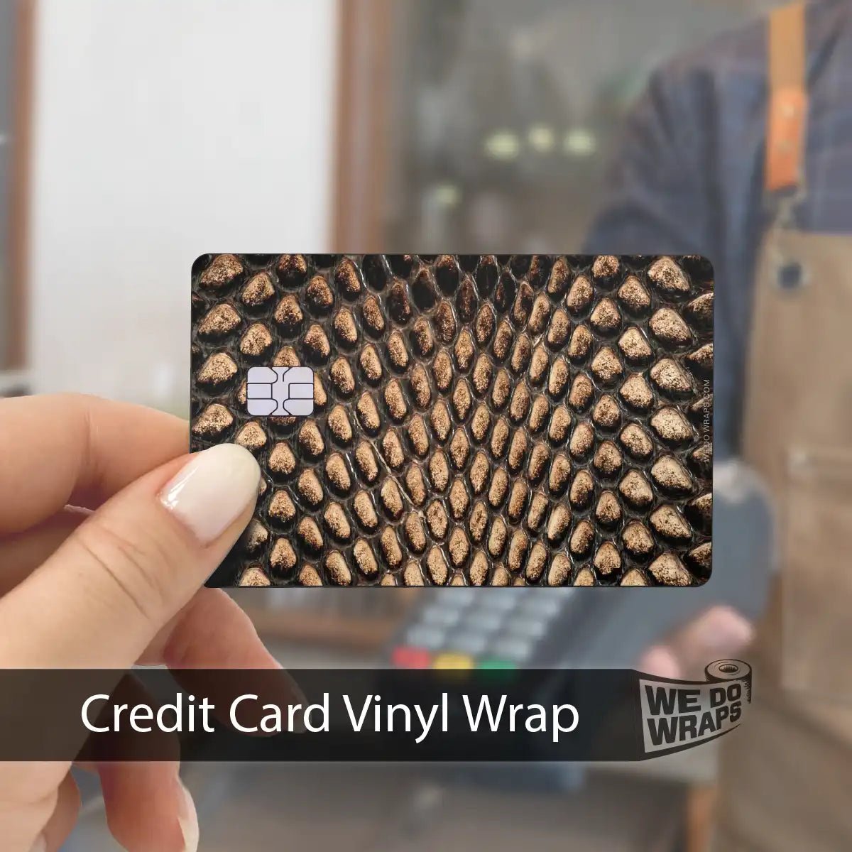 King Brown Snake | NFC Key Card Wrap - Tesla Emblems