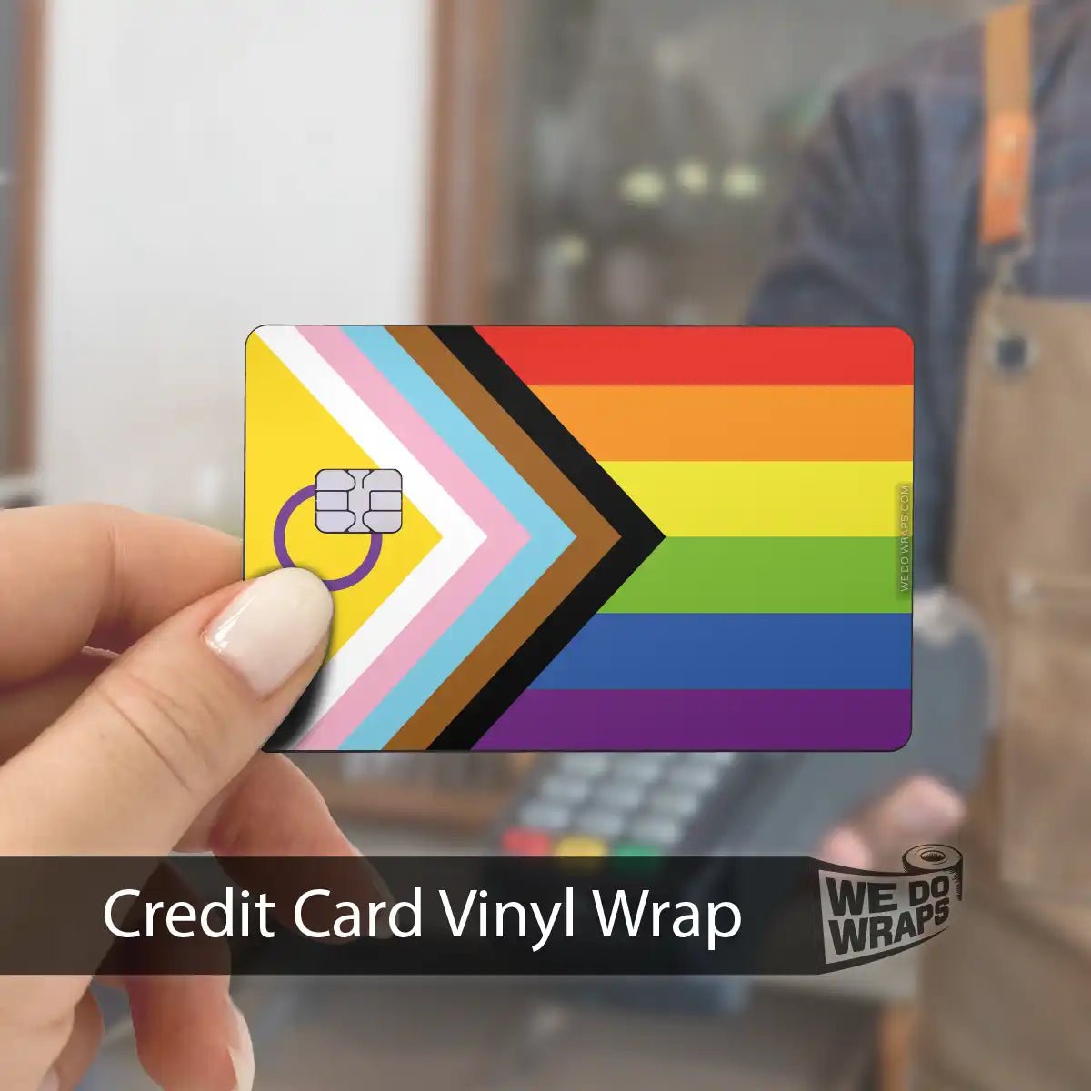 LGBTQ+ Pride Flag | NFC Key Card Wrap - Tesla Emblems