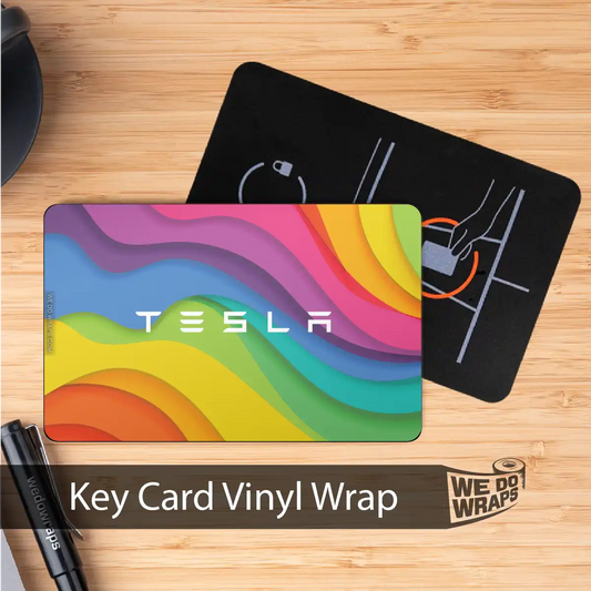 Tesla Key Card Sticker Keycard Wraps – tagged