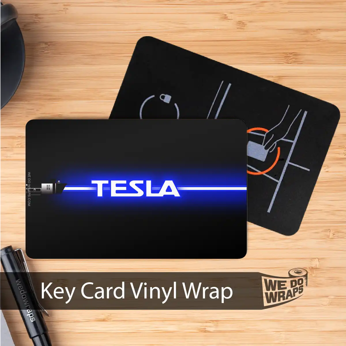 Lightsaber | NFC Key Card Wrap - Tesla Emblems