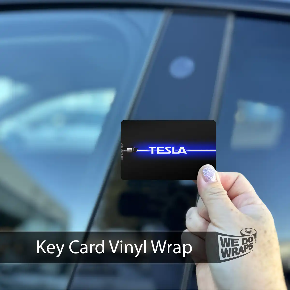 Lightsaber | NFC Key Card Wrap - Tesla Emblems