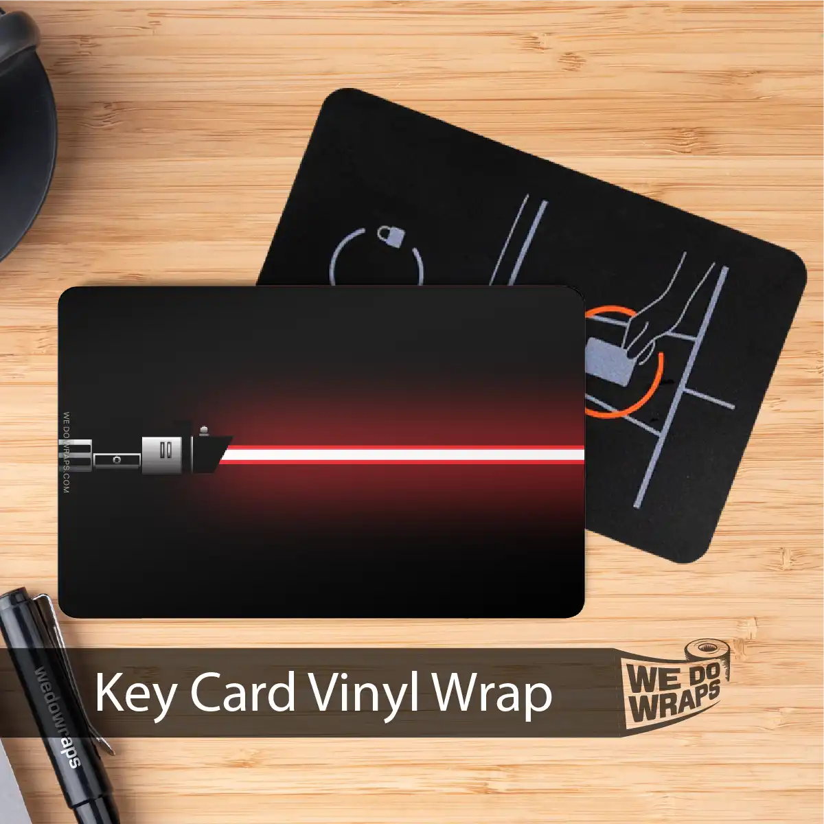 Lightsaber | NFC Key Card Wrap - Tesla Emblems