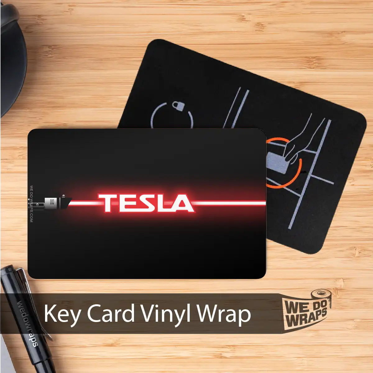 Lightsaber | NFC Key Card Wrap - Tesla Emblems