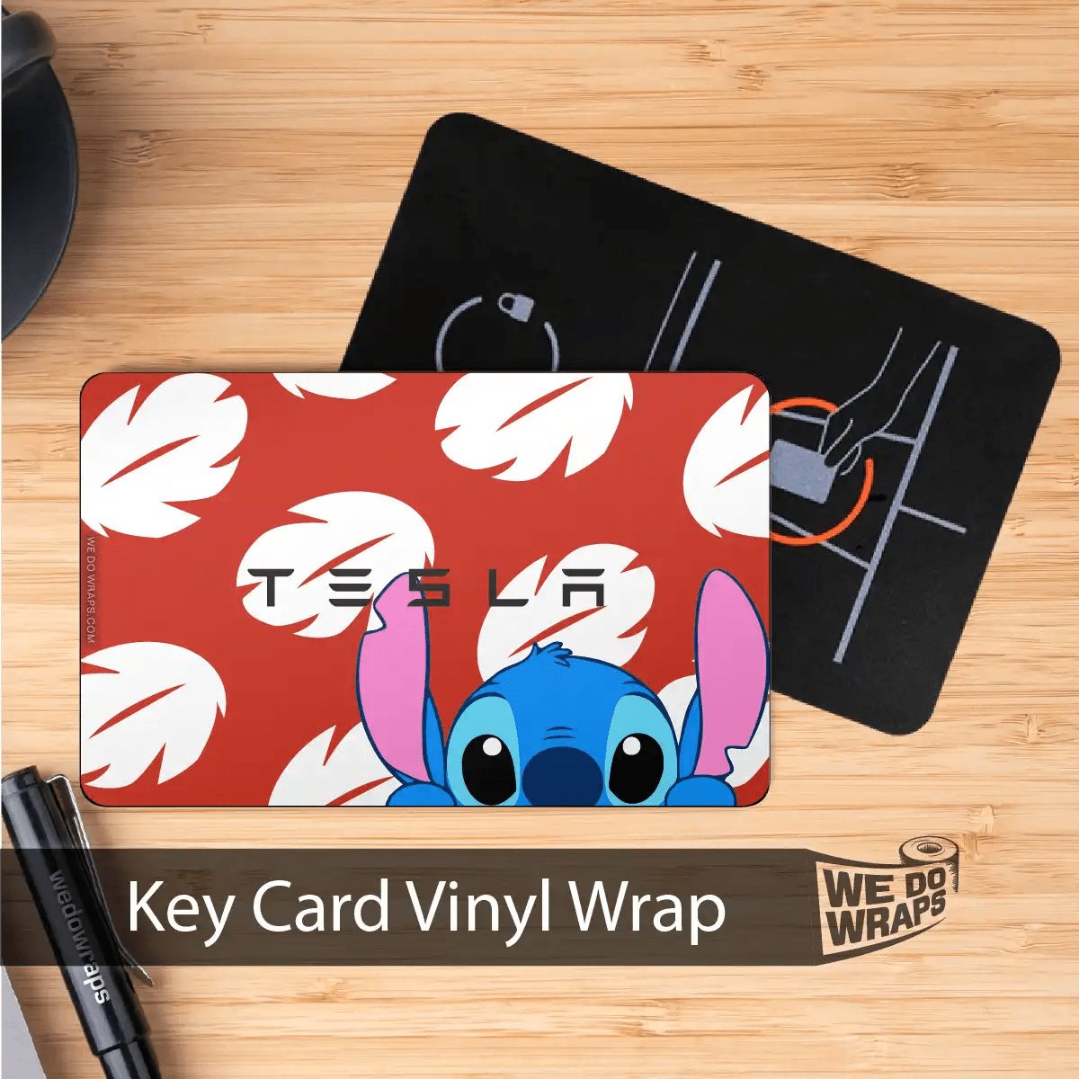 Lilo & Stitch | NFC Key Card Wrap - Tesla Emblems