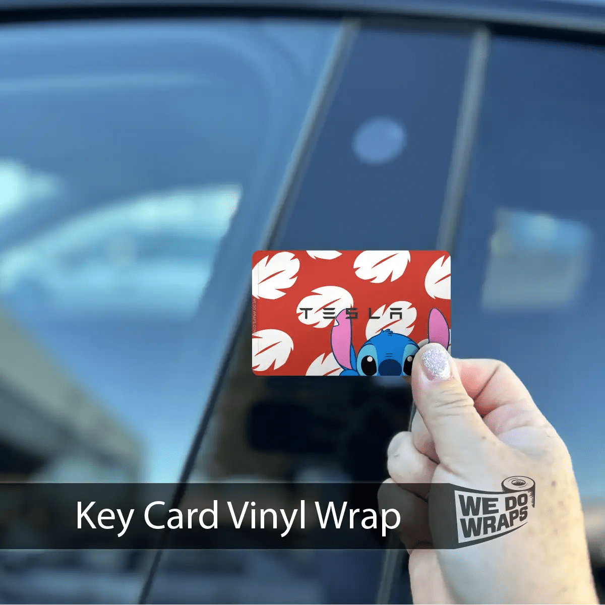Lilo & Stitch | NFC Key Card Wrap - Tesla Emblems