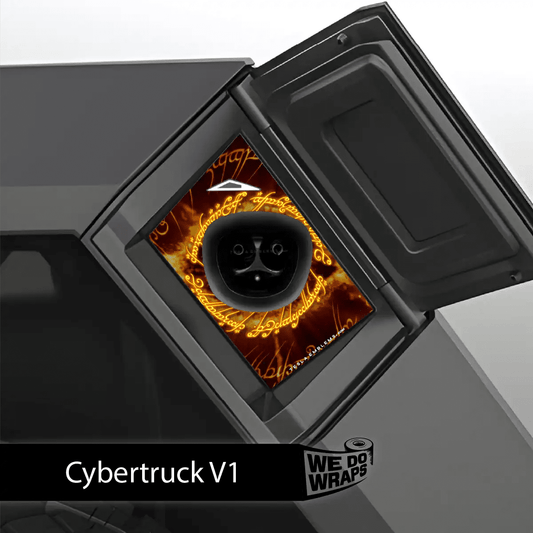 One Ring Tesla Charge Port Wrap | Cybertruck - Tesla Emblems