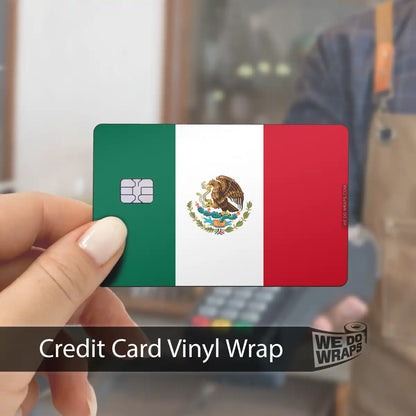 Mexican Flag | NFC Key Card Wrap - Tesla Emblems