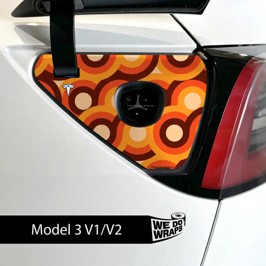 Mod About You Tesla Charge Port Wrap | Model 3 - Tesla Emblems