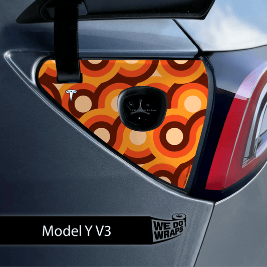 Mod About You Tesla Charge Port Wrap | Model Y - Tesla Emblems