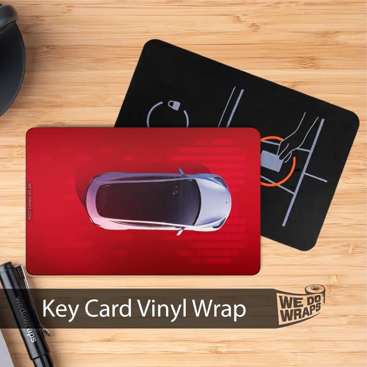 Model 3 Love | NFC Key Card Wrap - Tesla Emblems