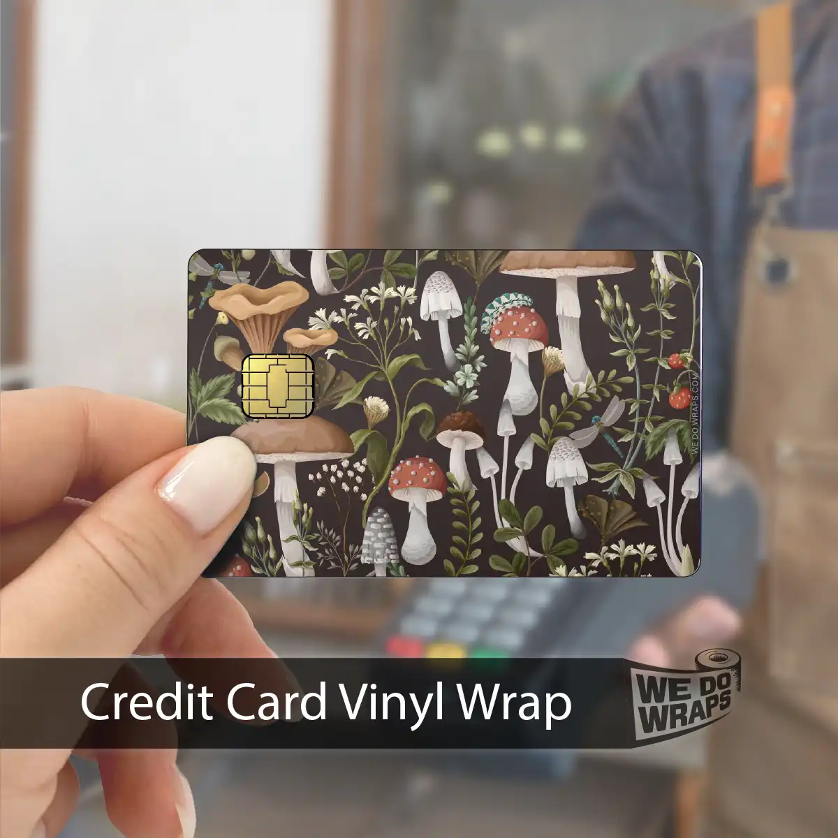 Mushroom Garden | NFC Key Card Wrap